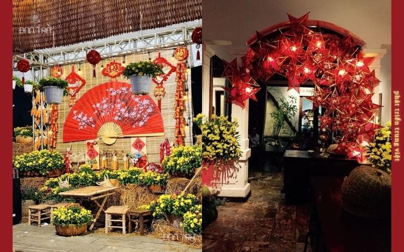 Tiểu Cảnh Trang Trí Tết Sáng Tạo, Độc Đáo